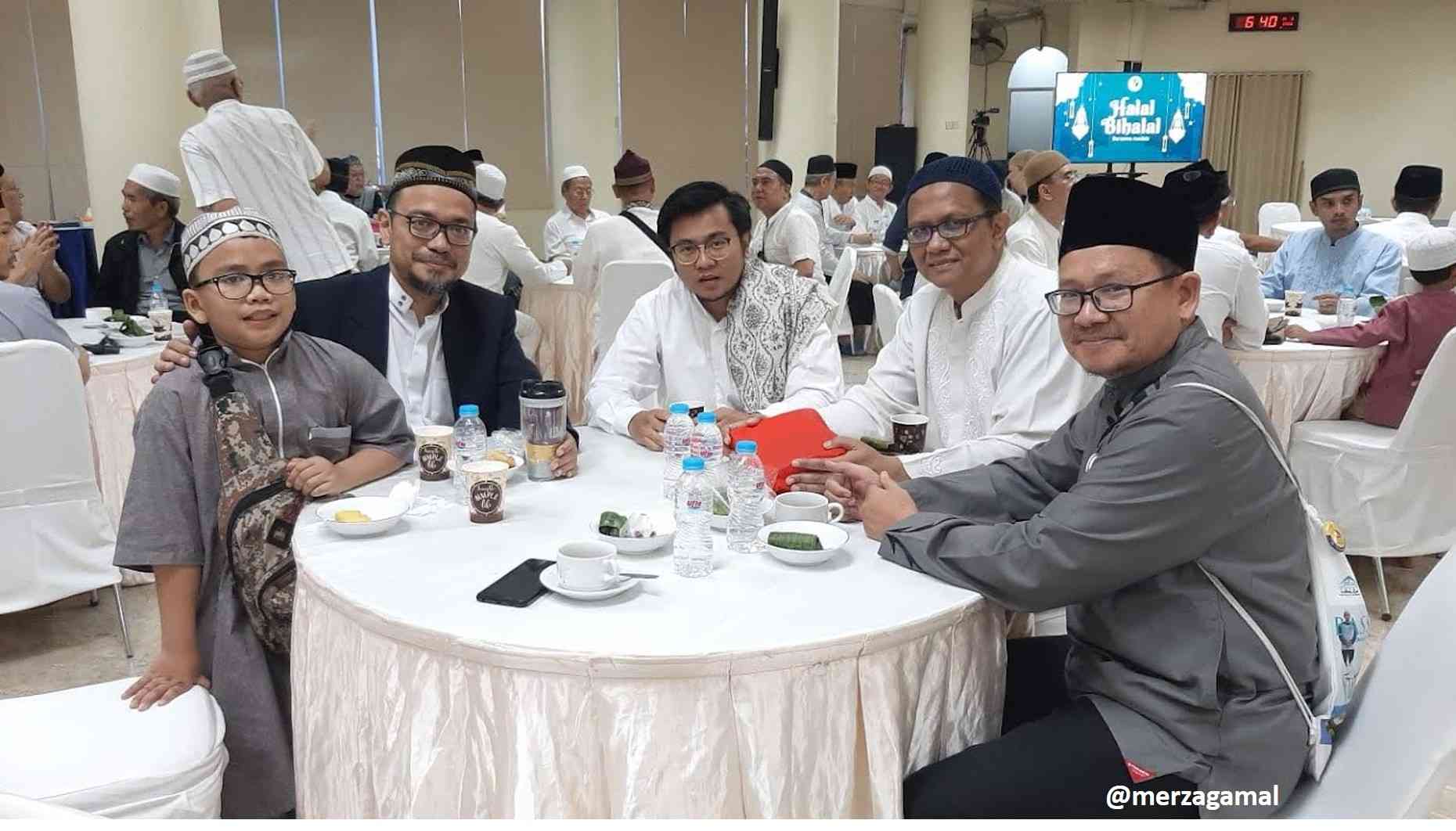 Suasana halal bi halal, sumber gambar: Dokumentasi Merza Gamal