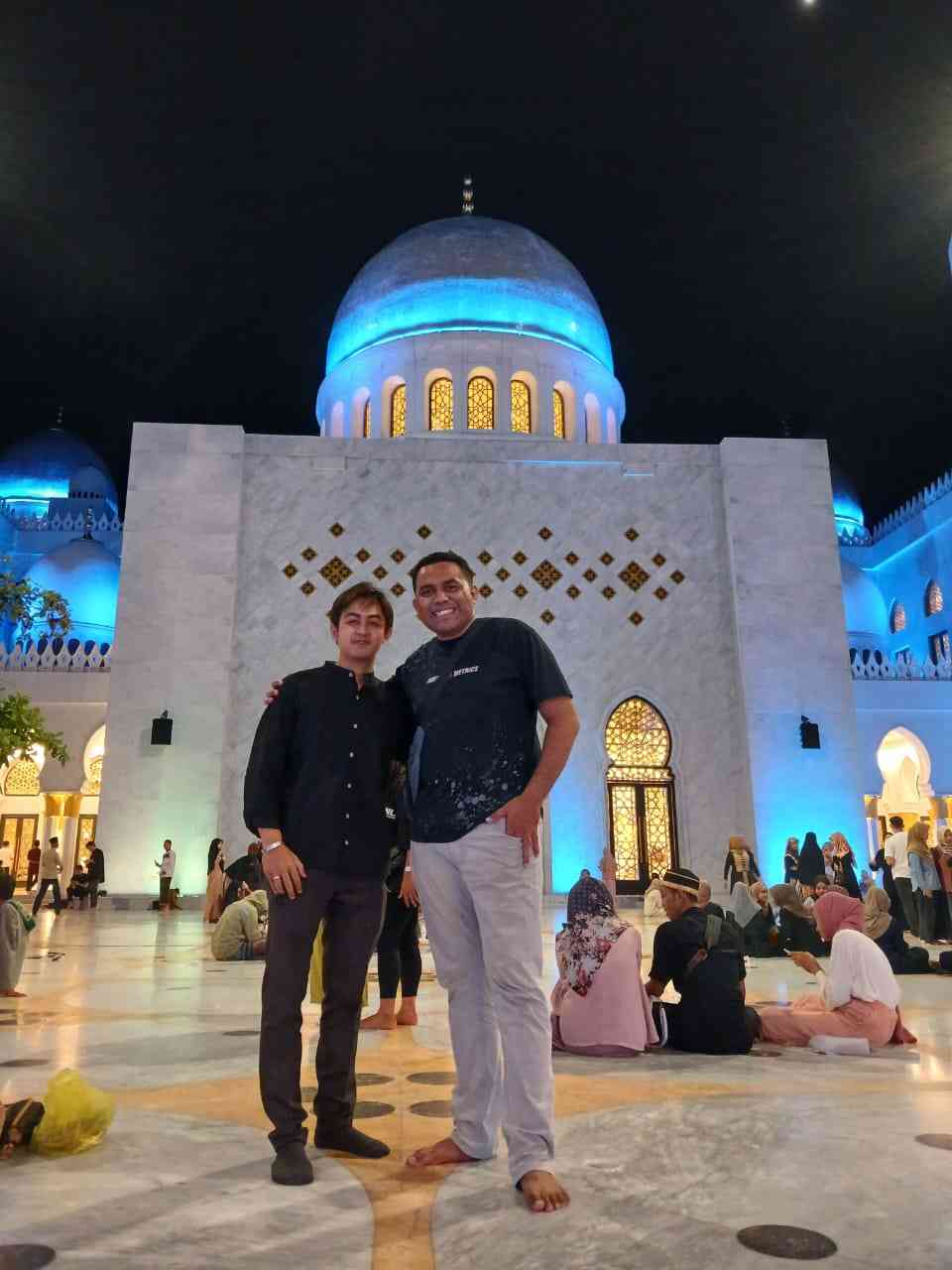 Suasana Masjid Sheikh Zayed sehabis acara Bukber/dok.pribadi