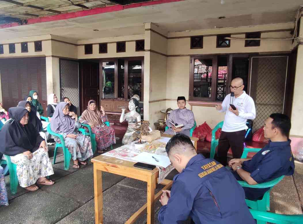 Ketua Rt 022, bapak Jayadi memberikan Sambutan./dok. pri
