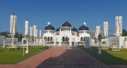 Masjid Raya Baiturrhaman Aceh (dokpri Greg Nafanu)
