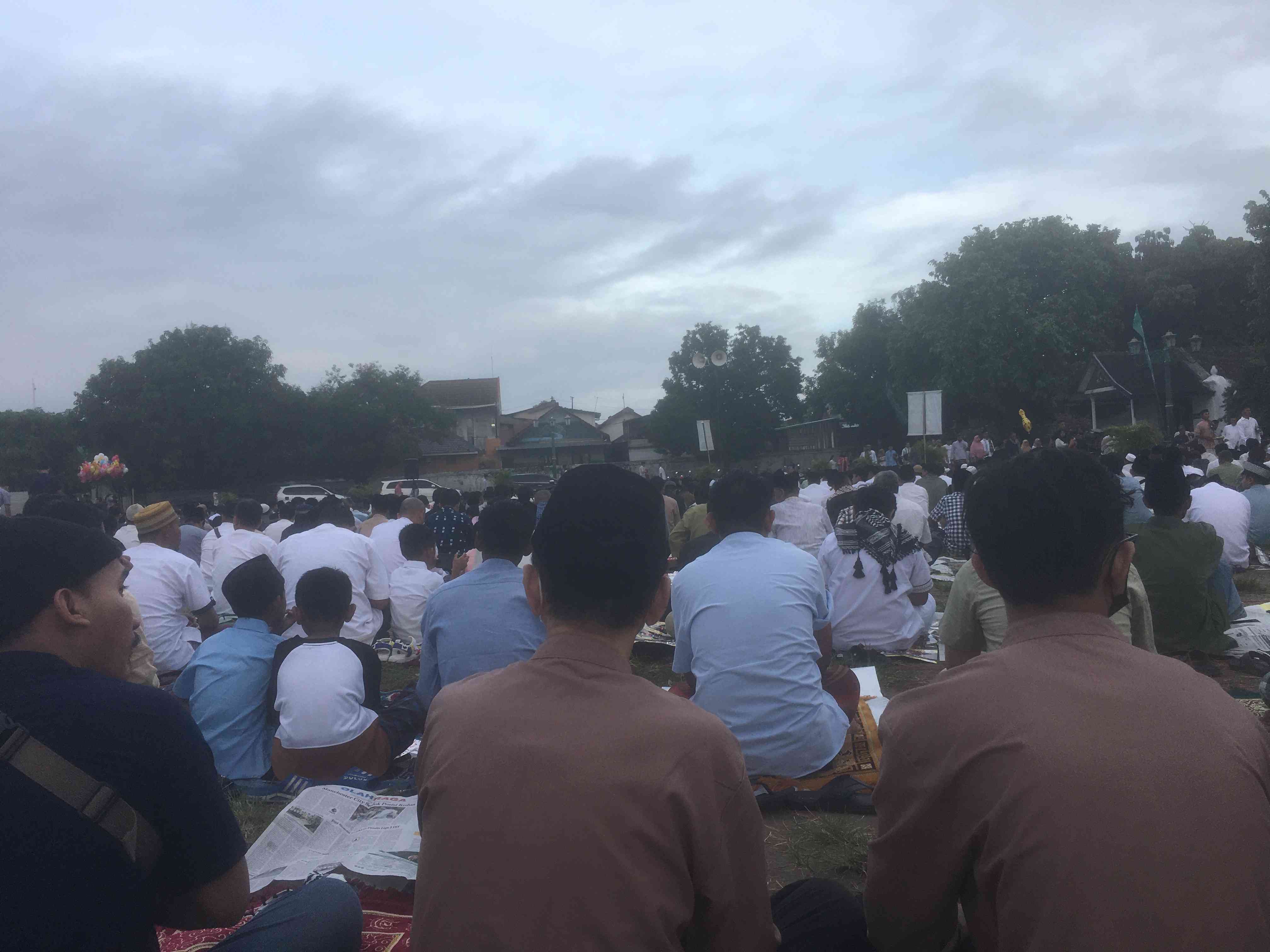 Suasana Salat Idulfitri: dokpri 