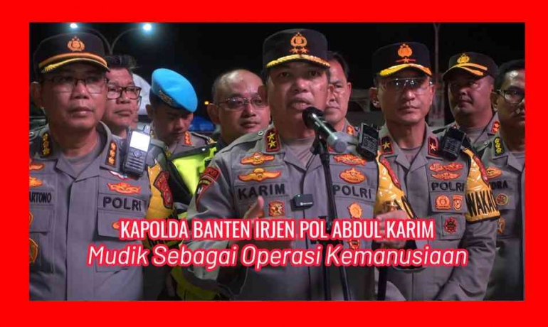 Kolaborasi semua pihak demi kelancaran mudik di Banten. Foto: Isson Khairul