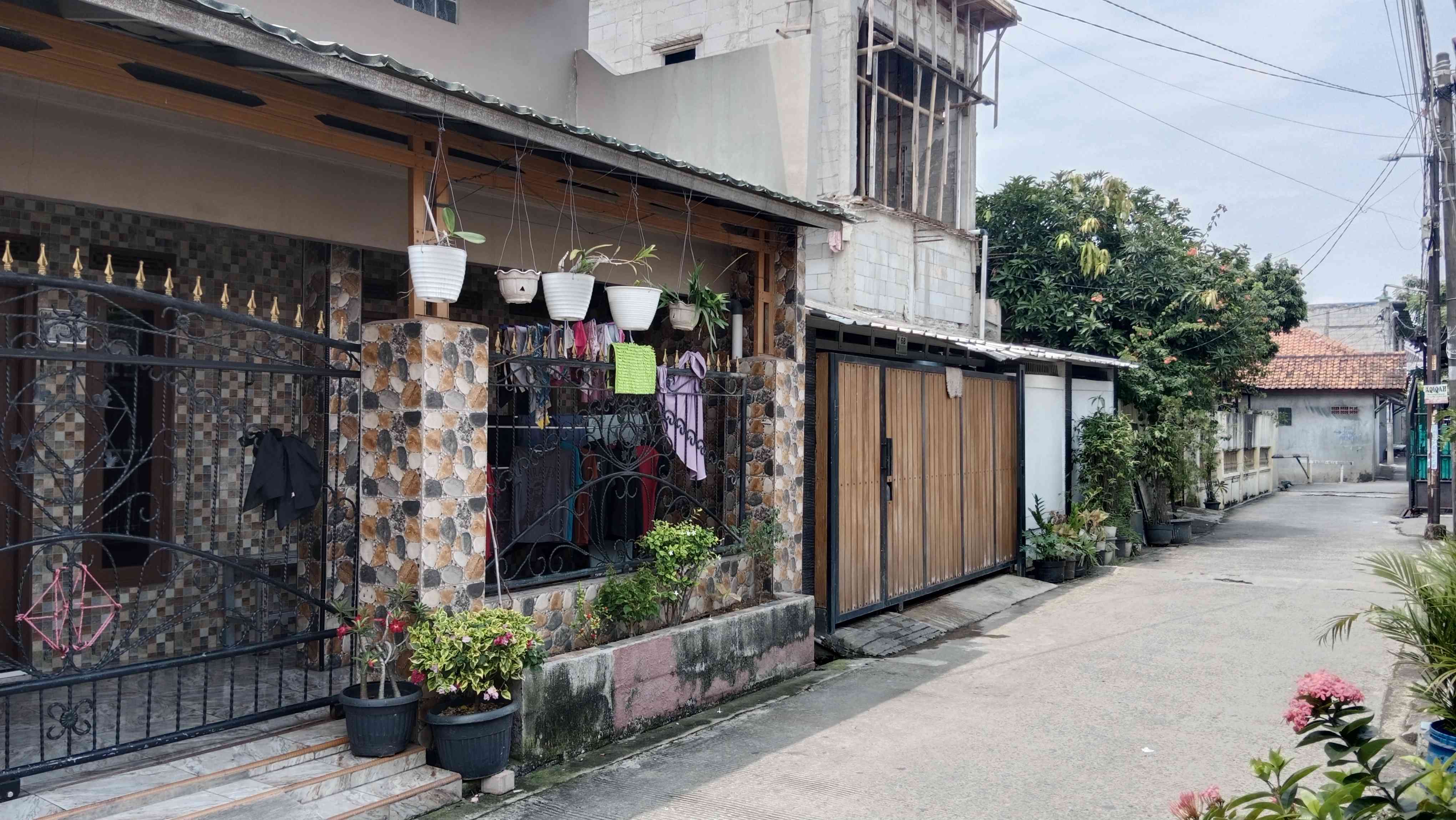 Suasana Di Kampung Rawa Bugel Saat Hari Lebaran ( DokPri ) 