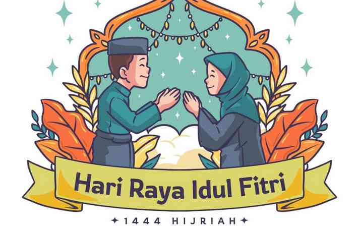 Ucapan Selamat Hari Raya Idul Fitri 2024 (Sumber Gambar: katadata.co.id)