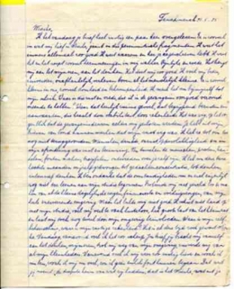 Gambar 7. Tulisan Sjahrir (30--5--1935) untuk 'Mieske saat di Boven Digul (Historia.id)