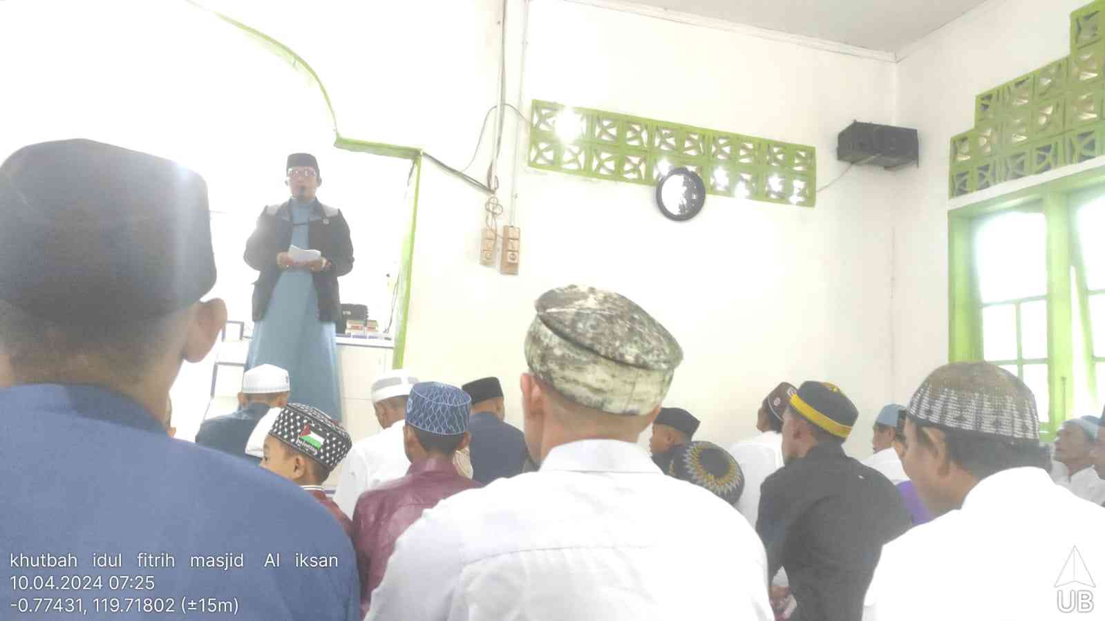 Khutbah Ied Fitri 1445 H.  diDesa Powelua