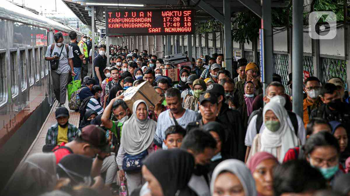 Arus balik idul Fitri tahun lalu di Jakarta (dok foto: liputan6.com)