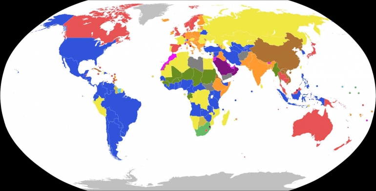 Sistem Pemerintahan dari Berbagai Negara di Dunia (Wikimedia Commons)