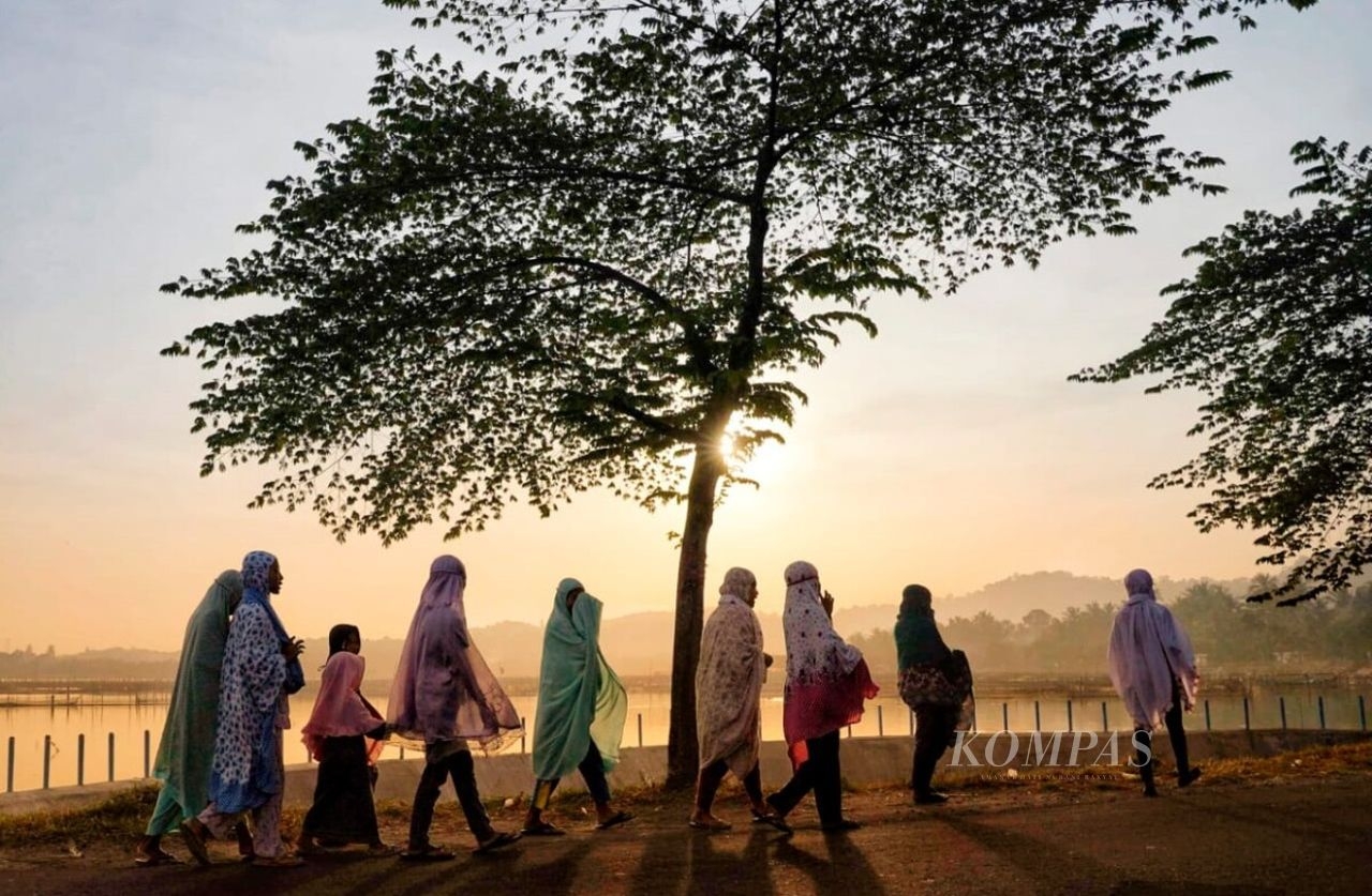 Suasana Ramadan di Desa Krakitan, Bayat, Klaten, Jawa Tengah (KOMPAS/AGUS SUSANTO)