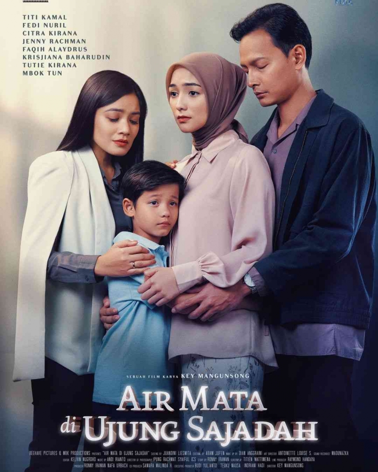 Official Poster Air Mata di Ujung Sajadah. BP dan MBK Production. Ist