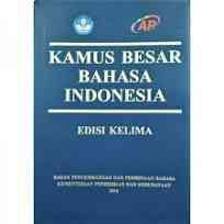Ilustrasi kamus besar bahasa indonesia/gramedia