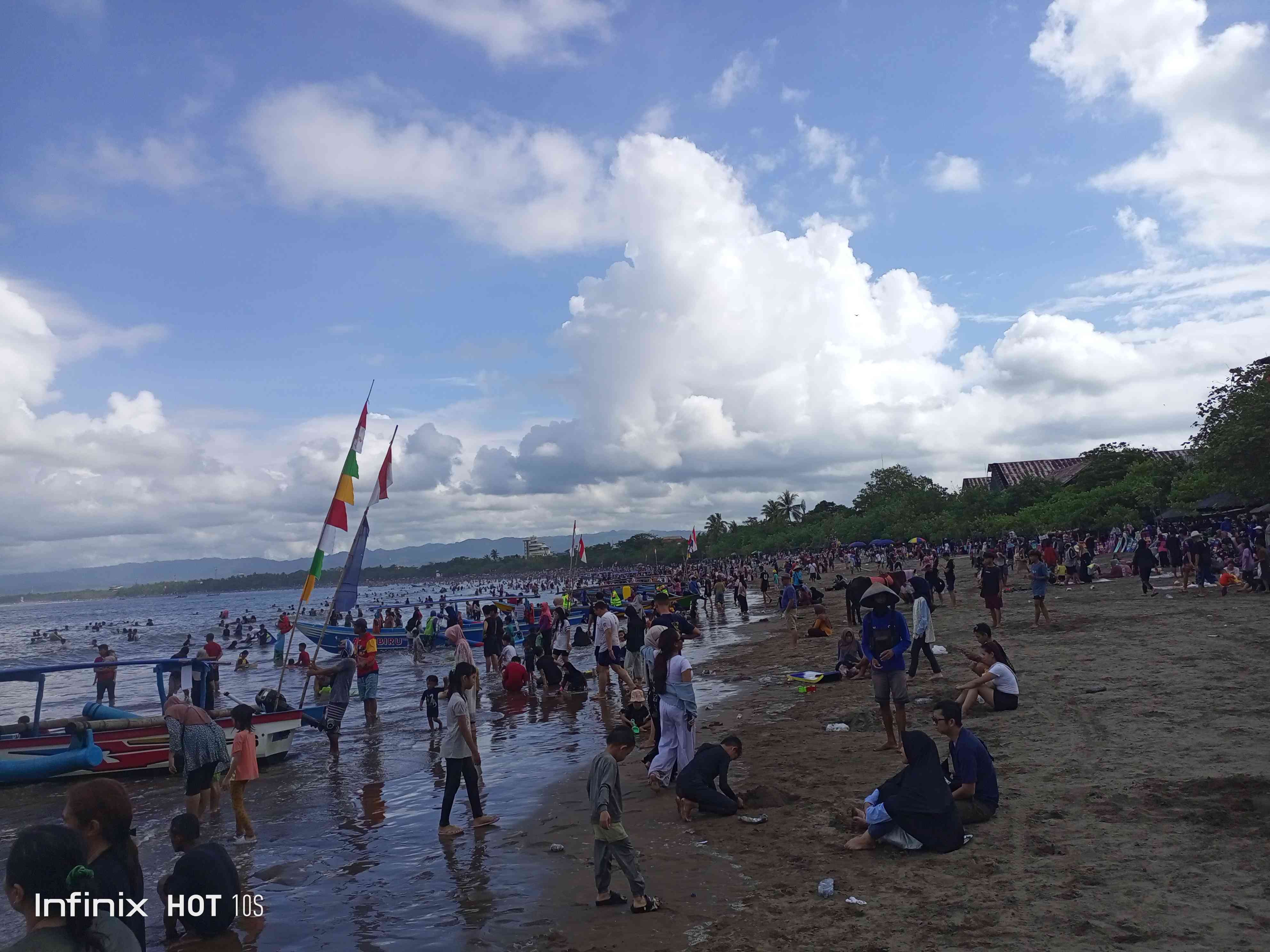 Pantai Pangandaran Barat (dok. pribadi)