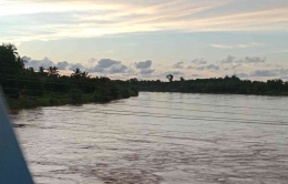 Panorama sungai di wilayah Sulbar. Dok Pri
