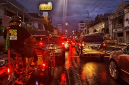 Suasana lalu lintas di Kota Jogja (foto: widikurniawan)