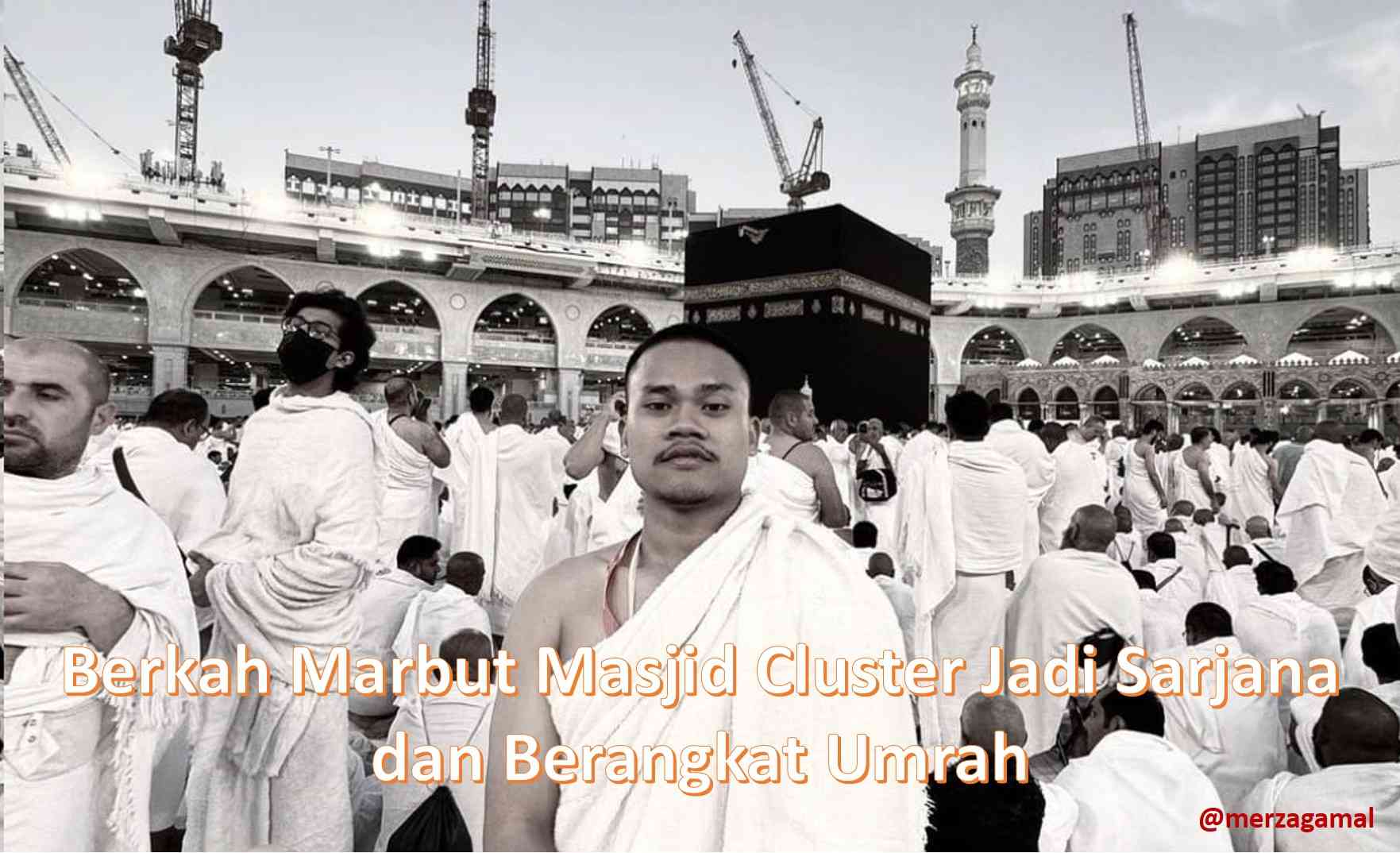 Budi, salah satu marbut yang sudah Umrah. Sumber gambar: Dokumentasi Merza Gamal