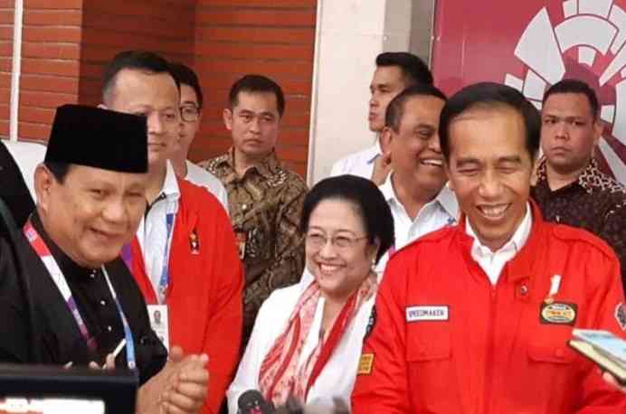 Ilustrasi Prabowo Subianto, Megawati Soekarnoputri, dan Joko Widodo (Sumber: Kabar24.bisnis.com)