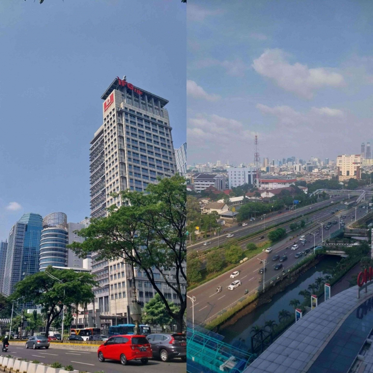 Suasana Sepinya Kota Jakarta Ketika Idul Fitri (Kamis, 11 April 2024) (Dokumentasi Pribadi)