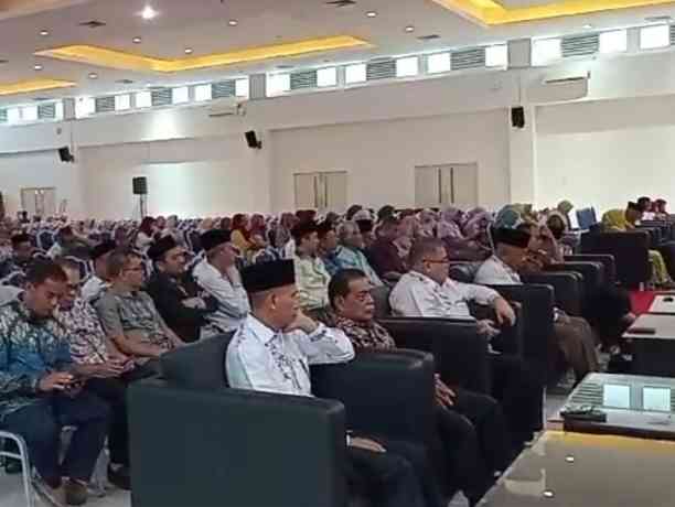 Keluarga Besar UIN IB Padang Sedang Halal bi Halal/Dokpri