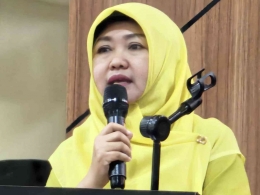 Rektor UIN IB Padang Sedang Berikan Sambutan/Dok Pribadi