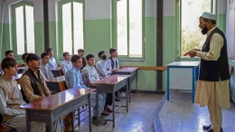 Siswa Sekolah di Afghanistan (bbc.com)