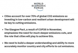 Peraga-3: Cities Carbon Emission Contribution - World Economic Forum