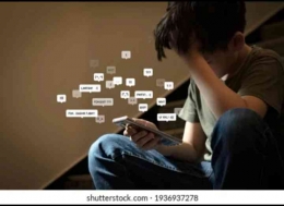 Ilustrasi cyber bullying, sumber gambar: shutterstock.com