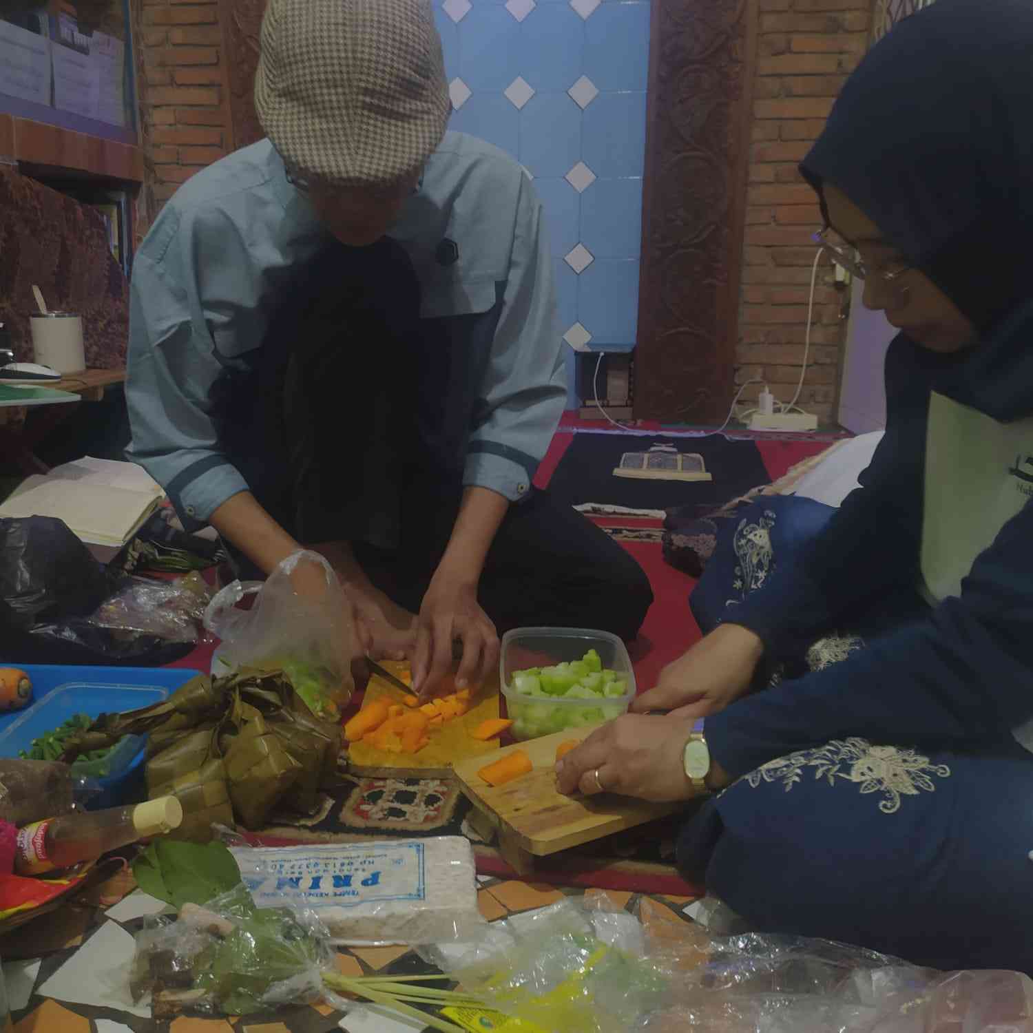 sumber pribadi (memasak bersama)