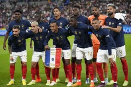 Skuad Tim Nasional Prancis di Piala Dunia 2022. Sumber: Bola.net