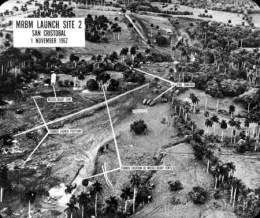 Foto citra udara keberadaan rudal di Kuba. Sumber : archives.gov