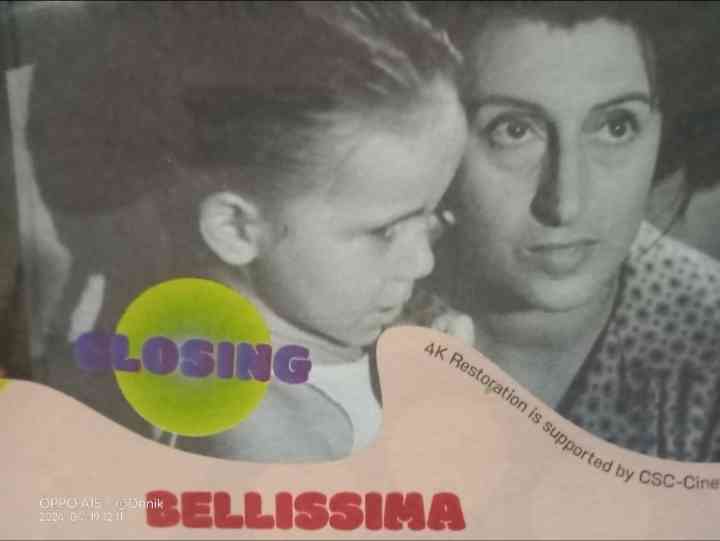Poster film Bellissima (dok. Denik)