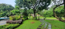 Ruang hijau terbuka di Jakarta Escape Citypark. (Dokumentasi Pribadi)