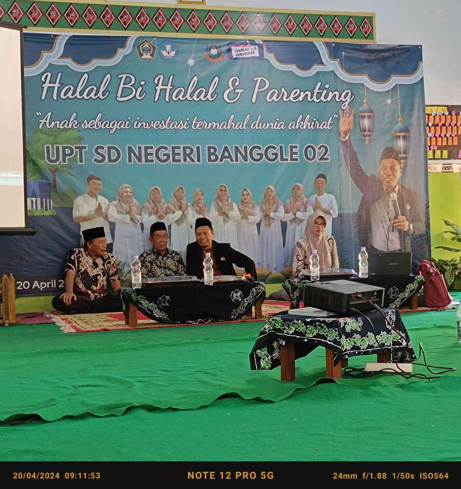 Acara Halal Bihalal dan Parenting | Sumber gambar: Hartatik MS