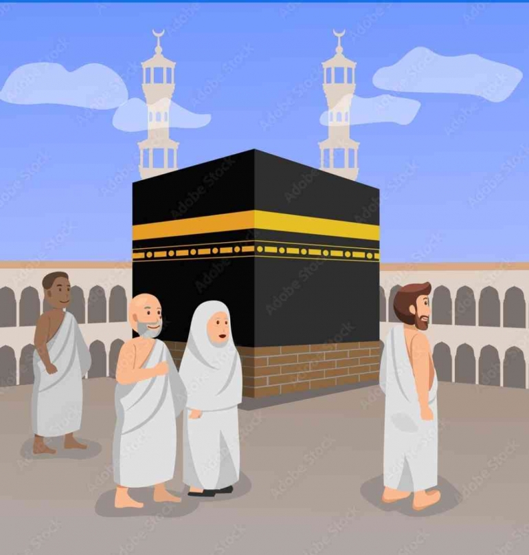 https://stock.adobe.com/images/hajj-pilgrimage-islamic-prayer-in-macca-illustration-vector-cartoon/218000438