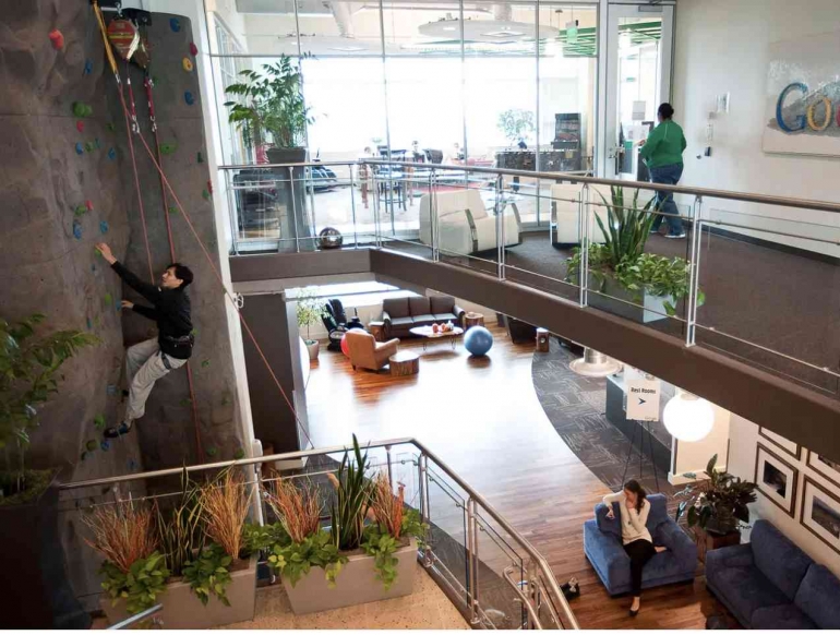 Salah Satu ruang kerja di Google - Insider Busines