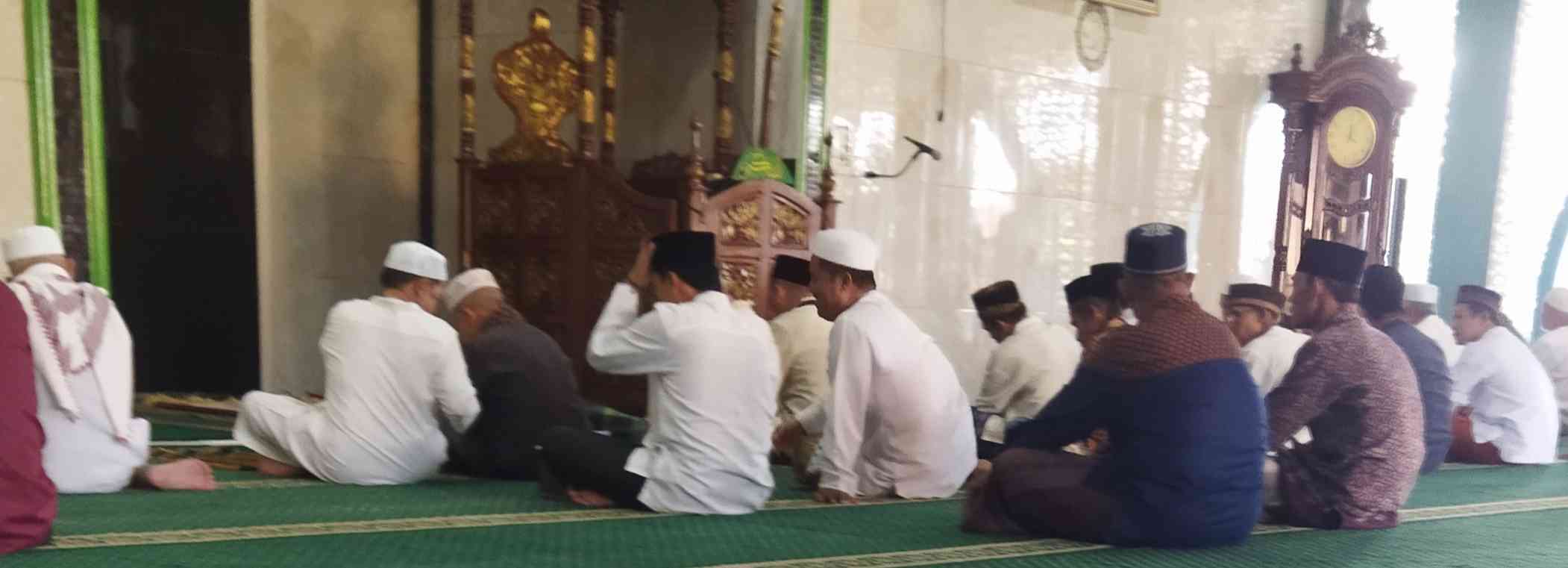 Foto Ilustrasi Jemaah masjid.  Sumber : Dokpri.. 