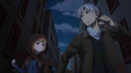 Sinopsis dan Nonton Anime Spice and Wolf Episode 4, Holo Agak Sedih (spice-and-wolf.com)