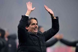Simone Inzaghi yang menjadi pelatih Inter Milan sejak tahun 2021. Sumber: getty images (Image Photo Agency)