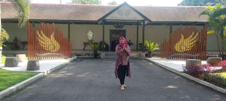 Gambar 1 : Selamat datang di Spa Nurkadhatyan Ambarukmo , Jogjakarta. Doc : penulis 