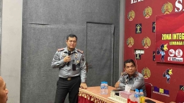 Studi Tiru WBK, Hidayat Kalapas Narkotika Samarinda Sambut Kunjungan Tim LPKA Tenggarong. Dok Humas LPN
