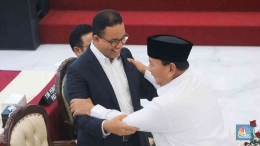 Ilustrasi Anies-Prabowo: Kedewasaan Politik Pasca (CNBC Indonesia/Faisal Rahman)