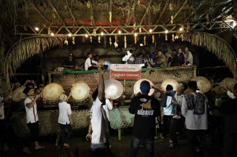 Screenshot Gebrag Ngadu Bedug di Alun-alun Pandeglang / Dokpri