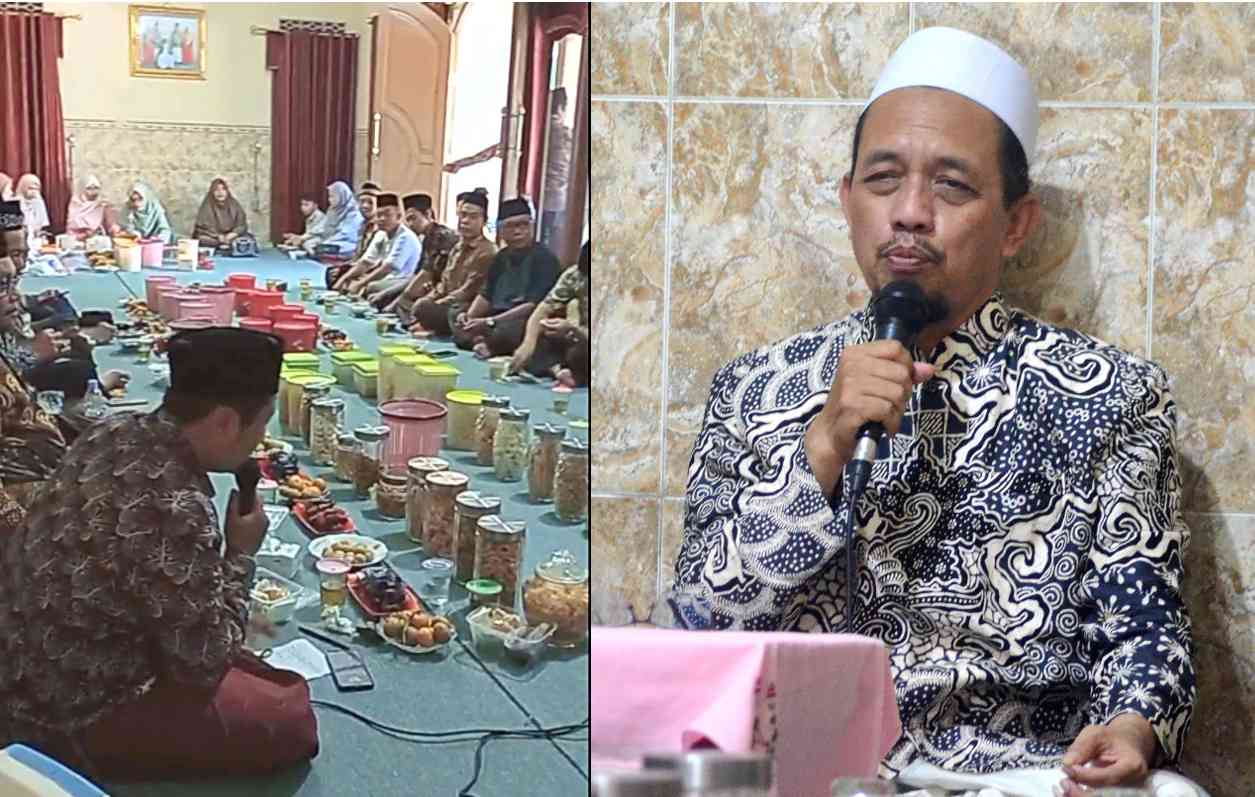 suasana syawalan dan IKH. Hasan Asy'ari (dokpri)