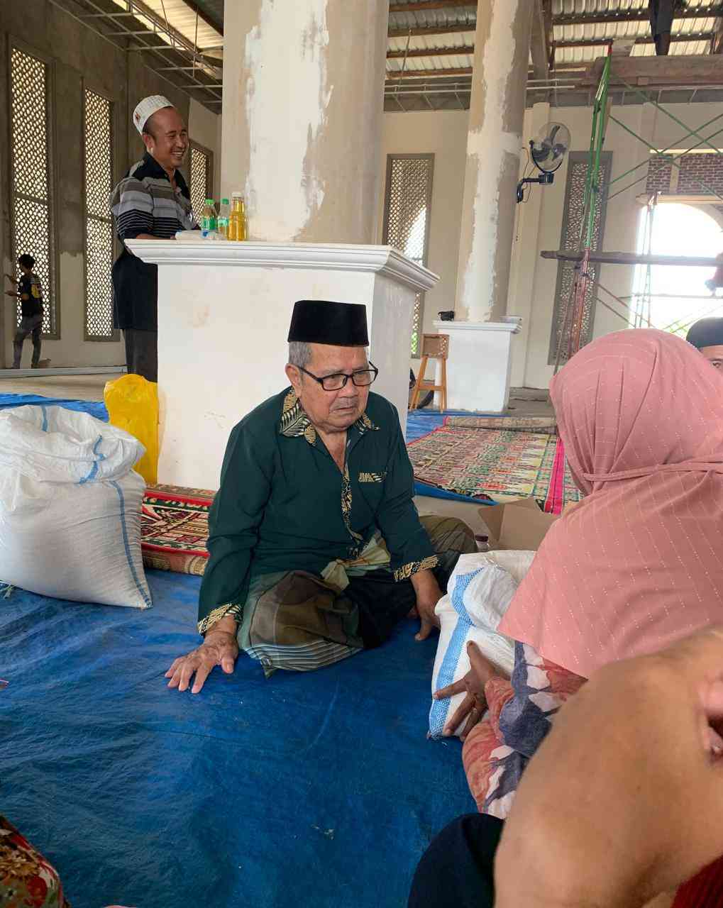 Berlangsungnya Pembayaran Zakat (Dok. pribadi)