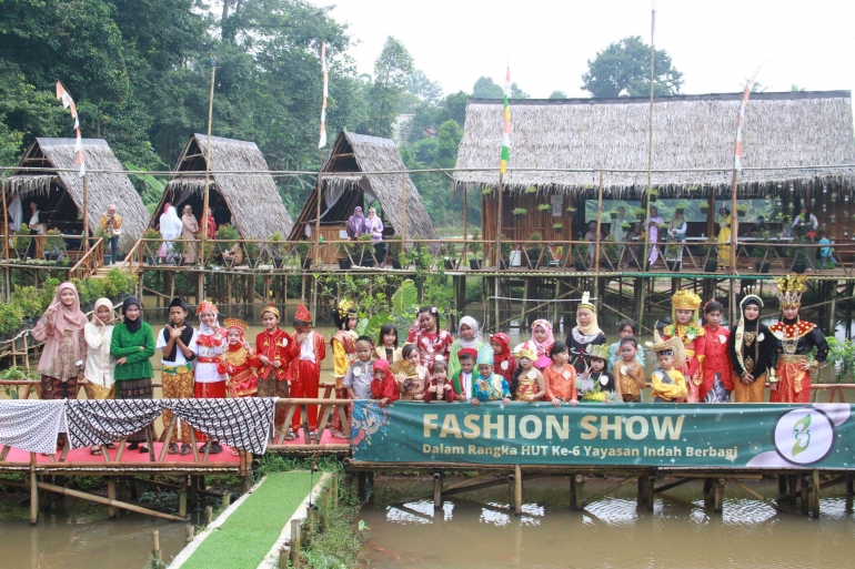 Peseta Fashion Show Yayasan Indah Berbagi (Doc YIB)