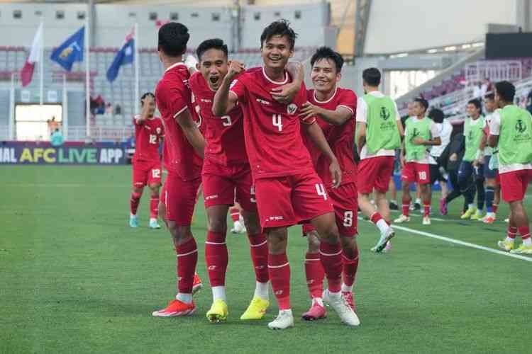 Pemain timnas Indonesia U23. (Dok PSSI dipublikasikan kompas.com)