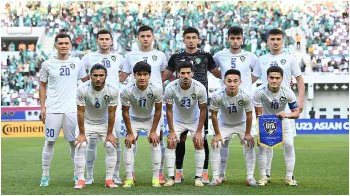 Timnas U23 Uzbekistan, Input sumber gambar: Trib unnews