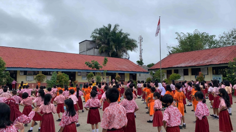 Sumber : Kegiatan Pagi Hari SDN 11 Palangka, Kota Palangka Raya