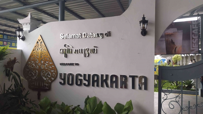 Ucapan selamat datang di Yogyakarta. Photo: dok pribadi