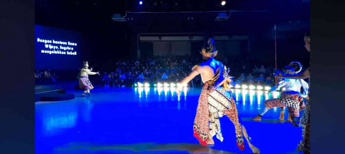 Subali dapat dikalahkan Sugriwo (dokpri)