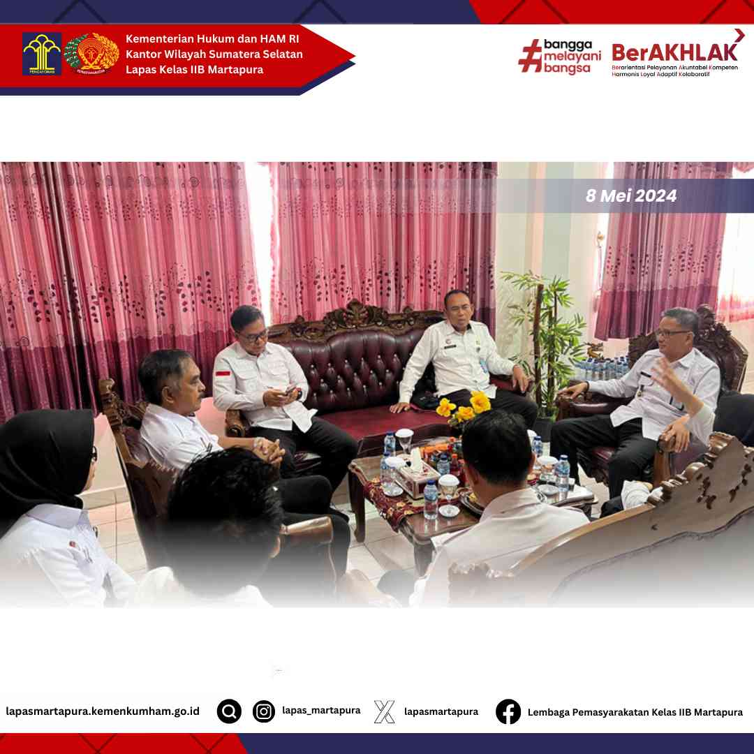 Lapas Kelas IIB Martapura Lakukan Monev Dan Sosialisasi Permenkumham ...